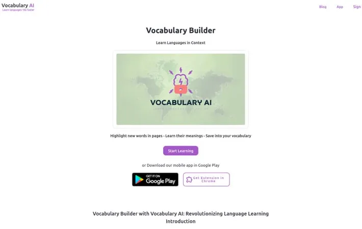 Vocabulary AI